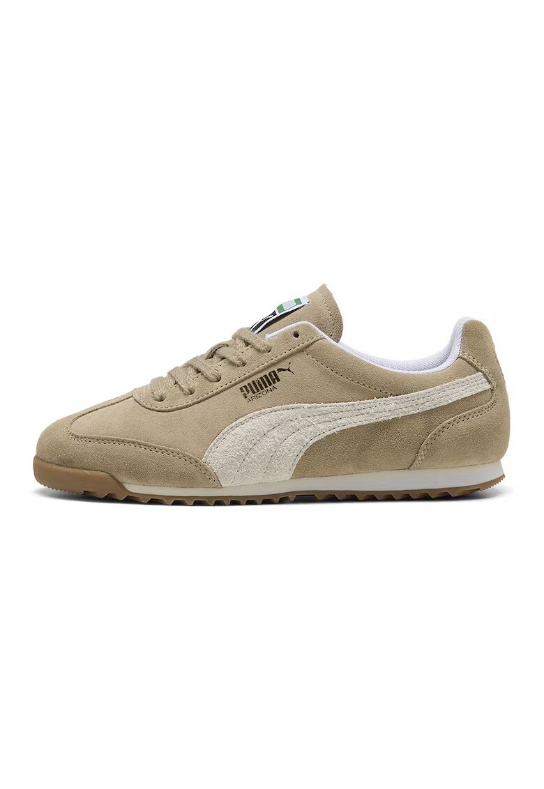Puma Велурени спортни обувки Arizona - Тъмнокафяв/Бежов