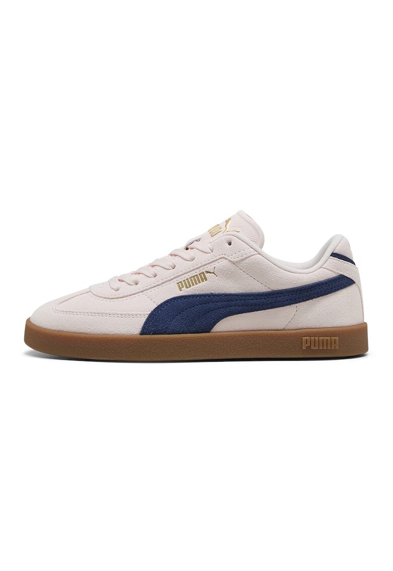 Puma Велурени спортни обувки Club II Era - Златист/Бежов/Персийско зелено