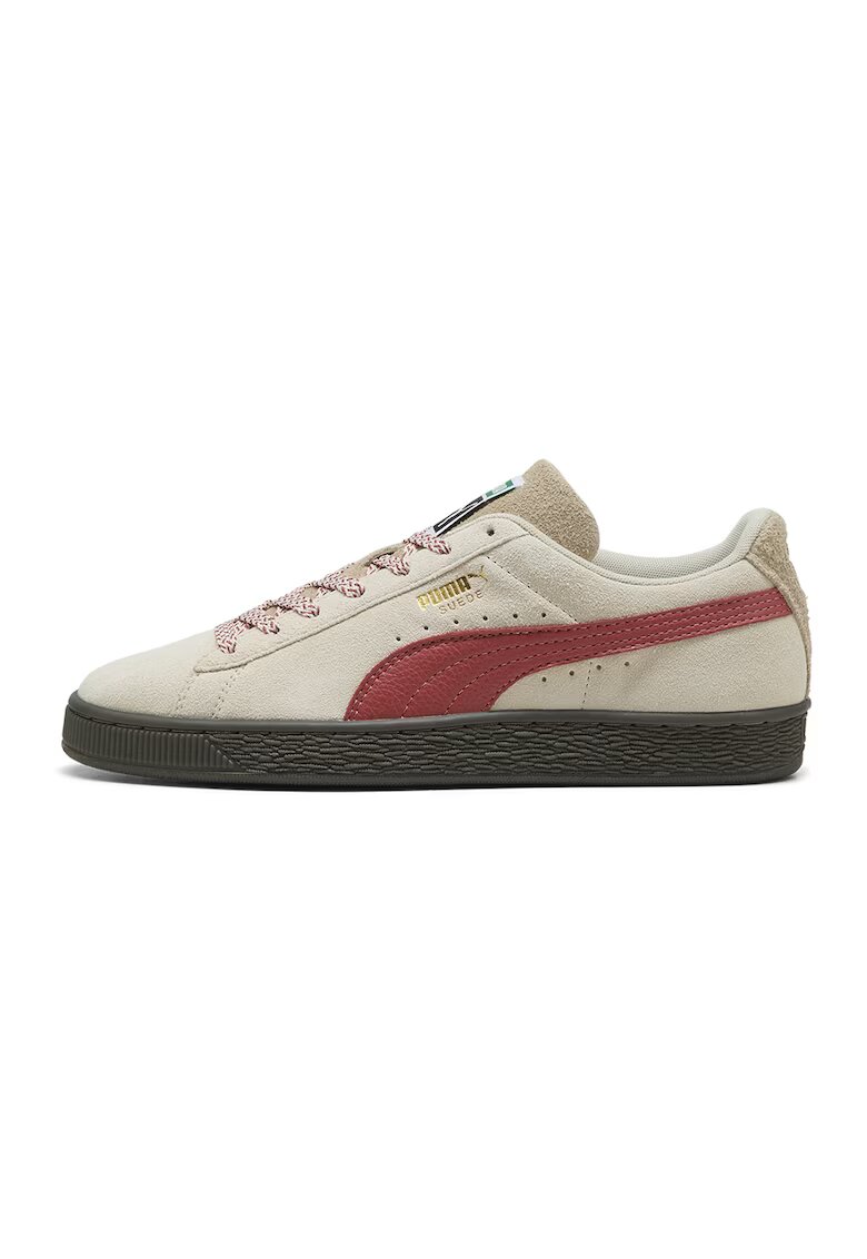 Puma Велурени спортни обувки с връзки - Тъмносин/Лавандула