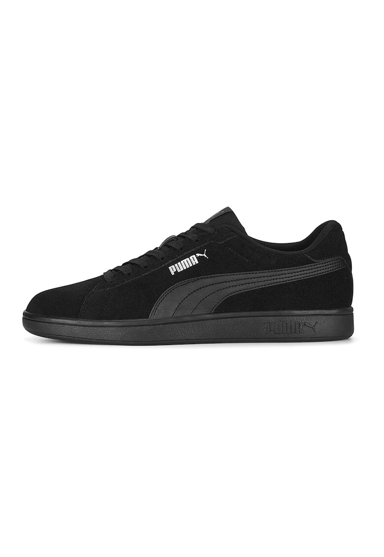 Puma Велурени спортни обувки Smash 3.0 с кожа
