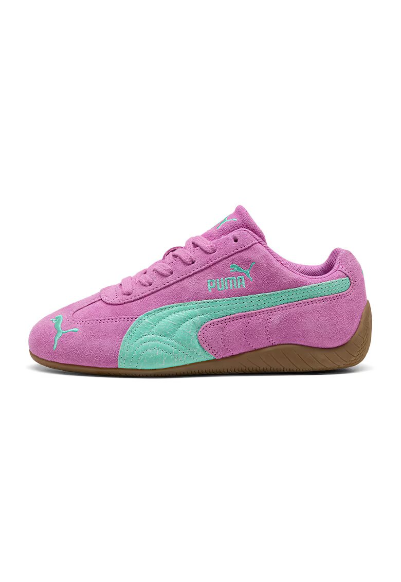 Puma Велурени спортни обувки Speedcat Vibes - Ледено синьо/Орхидеи