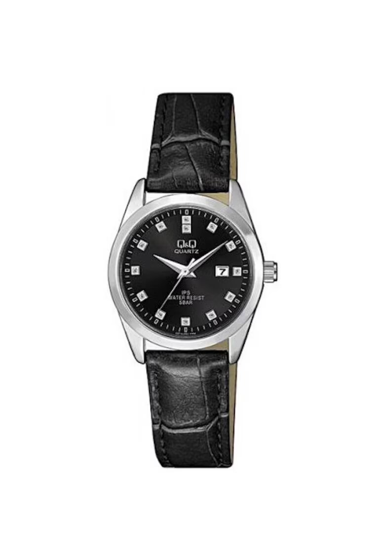 QQ Дамски часовник - Casual 521708117 - Черен
