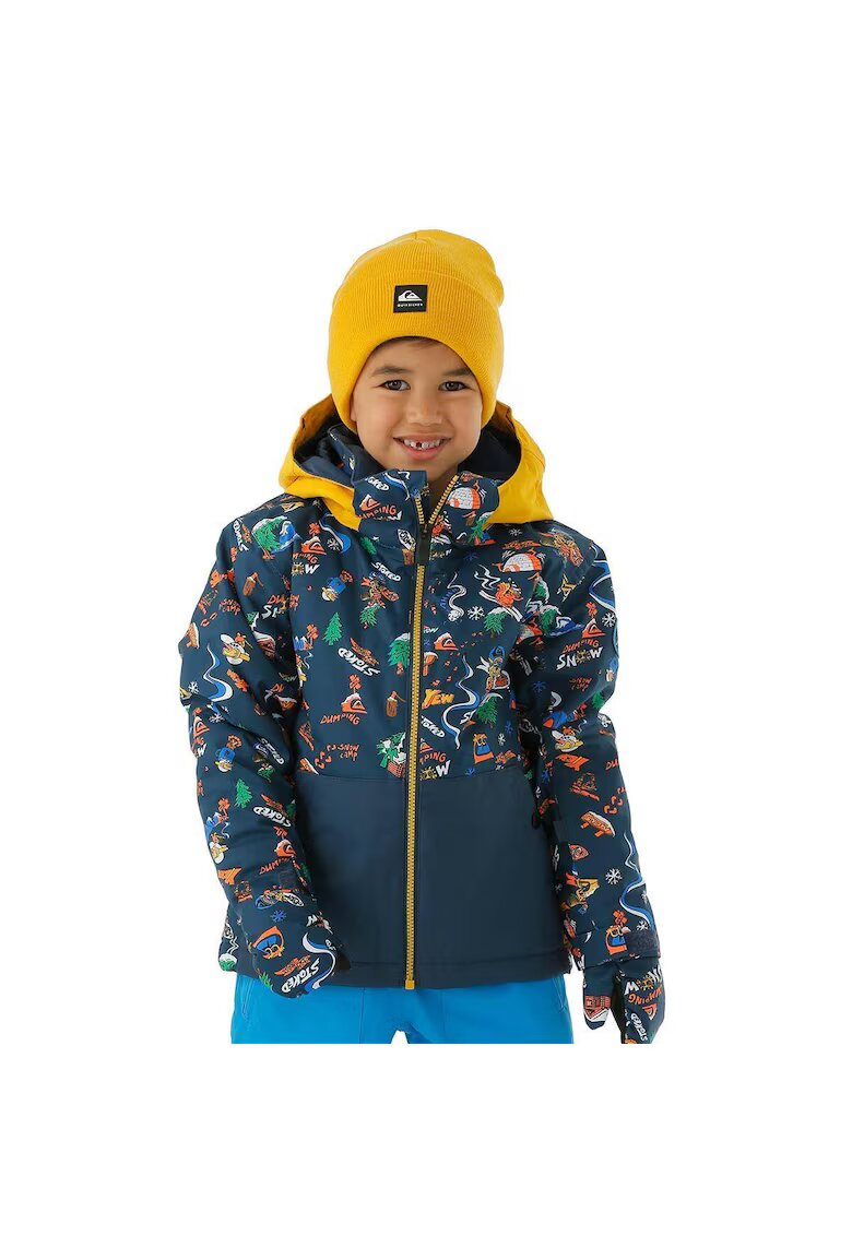 Quiksilver Детско ски яке - Полиестер - Многоцветен