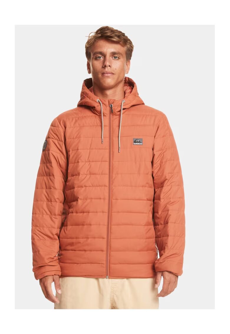 Quiksilver Мъжко яке - 7638 - Полиестер - Оранжево