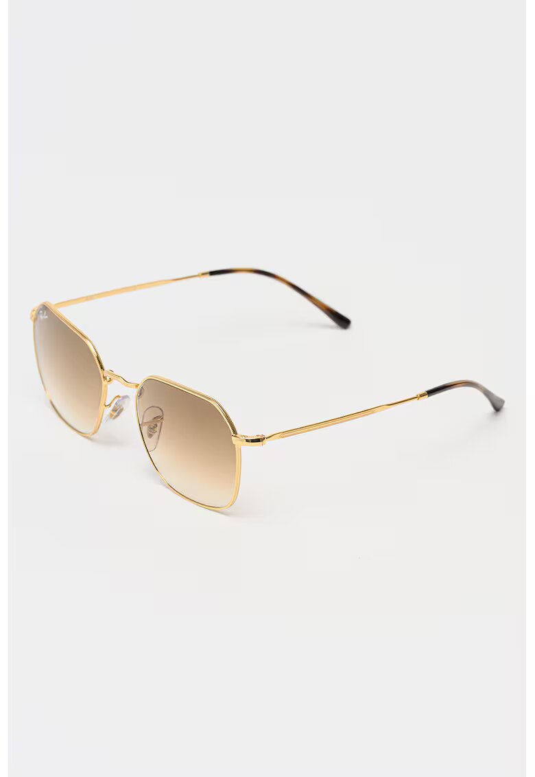Ray-Ban Унисекс слънчеви очила с градиента - Златист/Черен