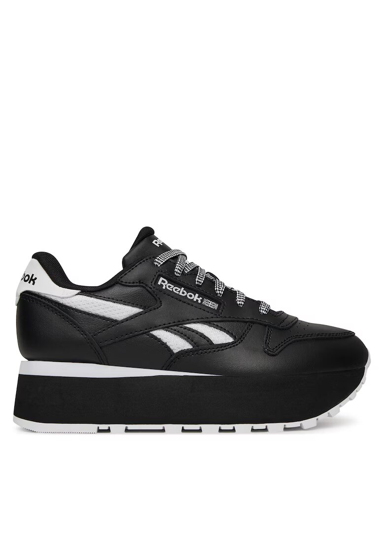 Reebok Дамски спортни обувки - CLASSIC LEATHER TRIP - естествена кожа - черни