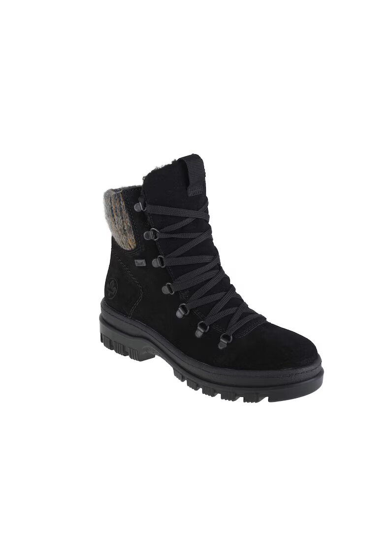 Rieker Зимни боти - Booties X8200-00 - черни