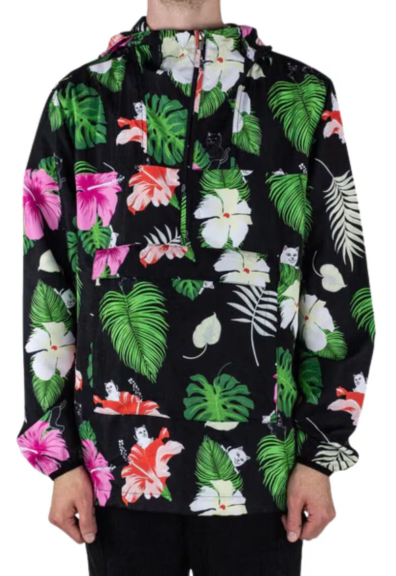 RIPNDIP Яке унисекс модел на цветя Maui Nerm - полиестер - многоцветно