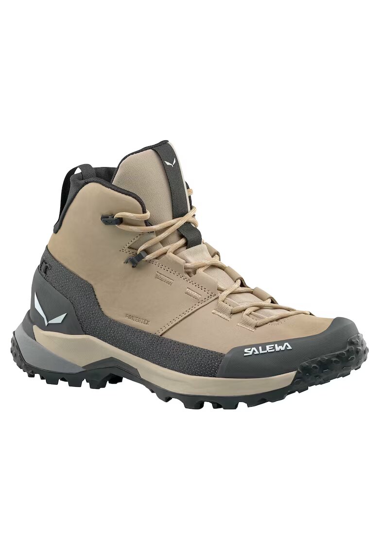 Salewa Дамски трекинг обувки Puez Leather Mid Powertex