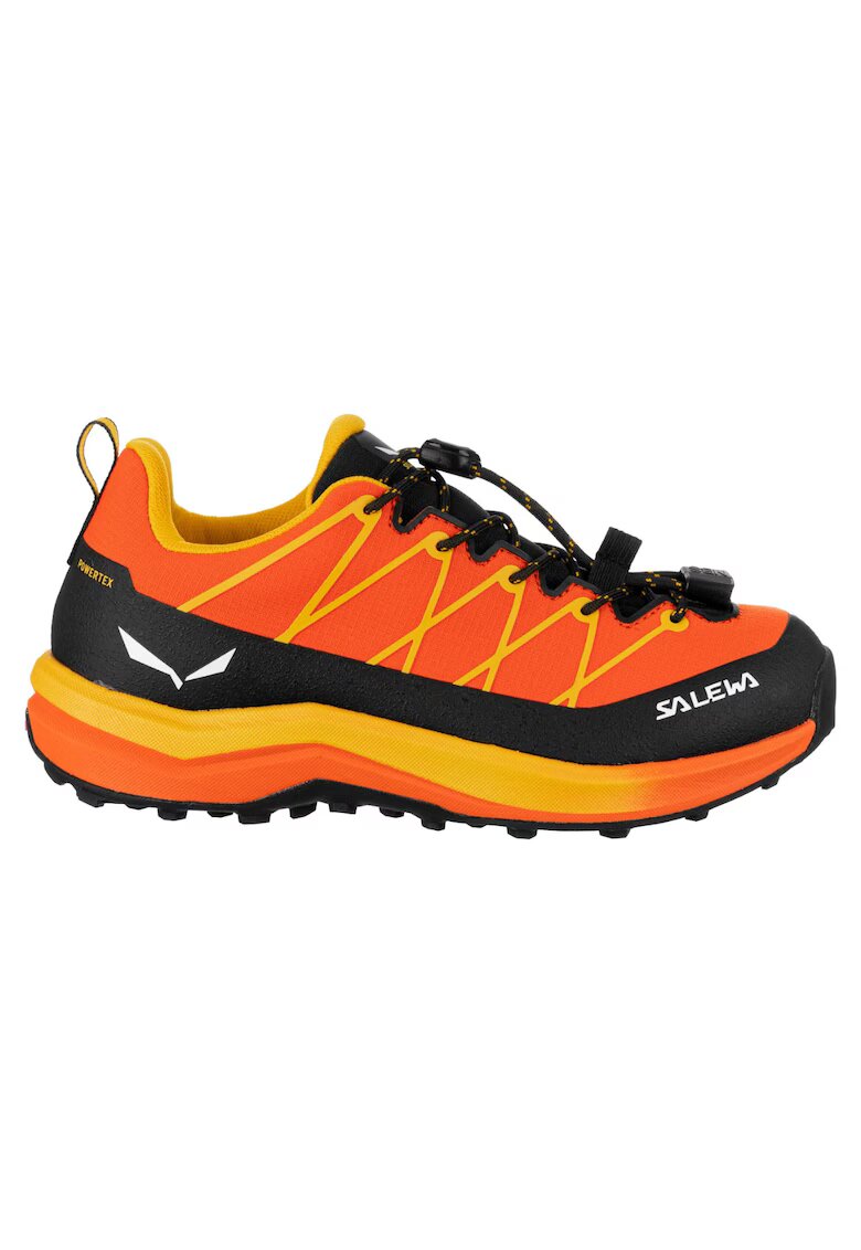 Salewa Детски трекинг обувки Wildfire 2 Powertex - Черен/Оранжев