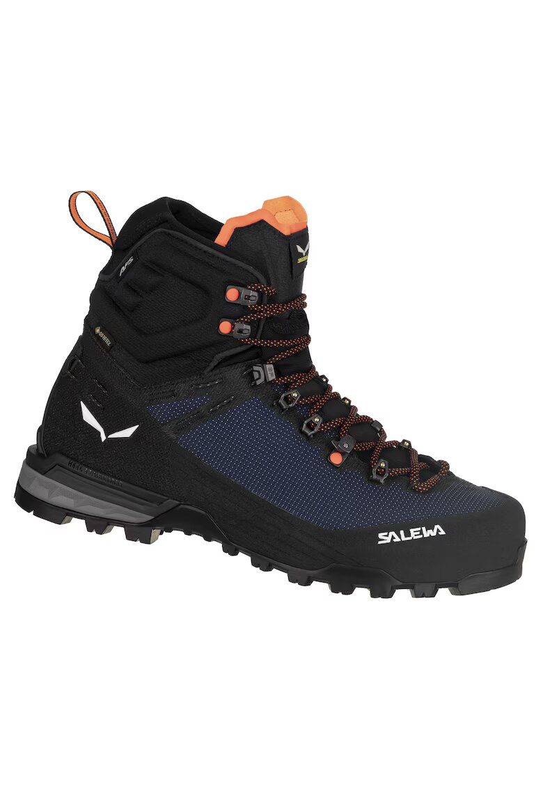 Salewa Мъжки трекинг обувки Ortles Edge Mid GTX - Оранжев/Тъмносин