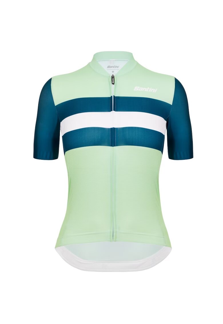 Santini Дамска велосипедна фланелка Eco Sleek Bengal SS 2024