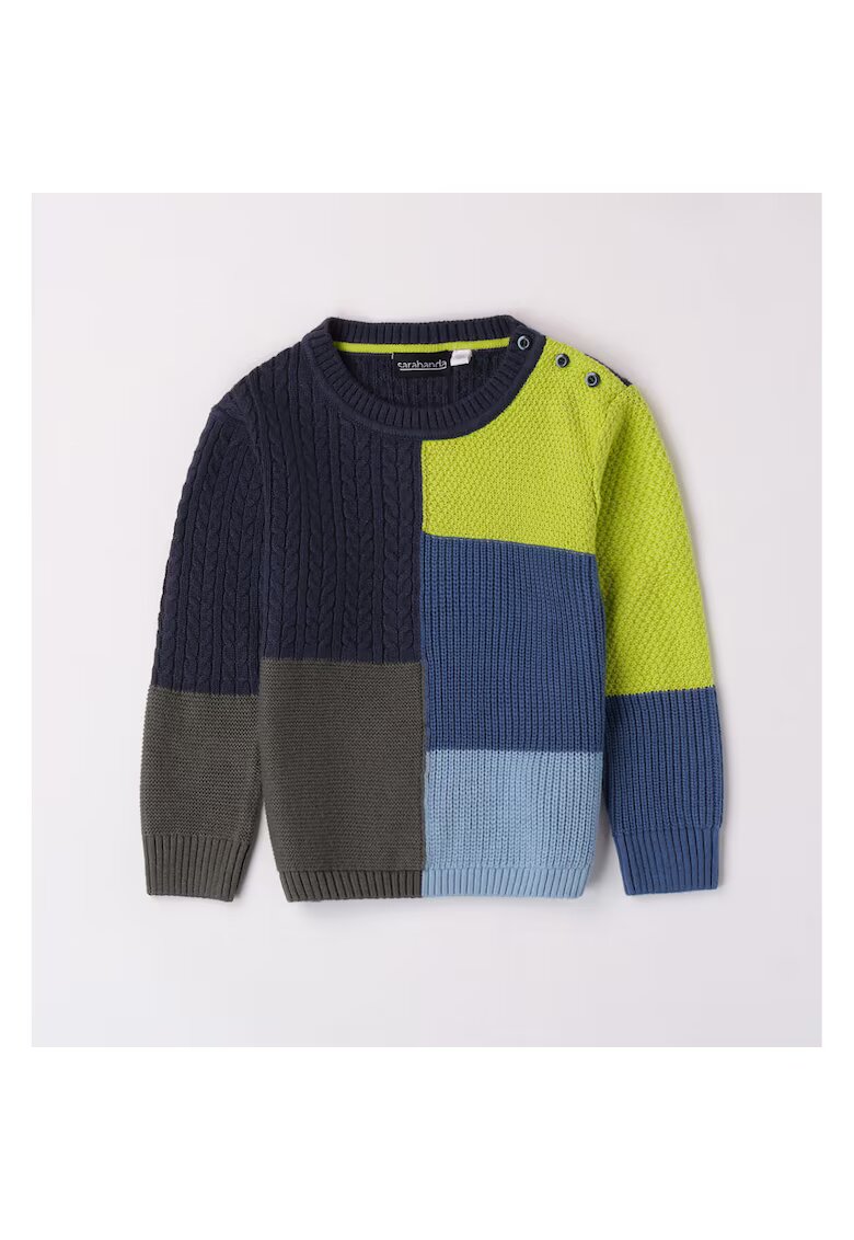 Sarabanda Colour block пуловер за момче - 0.7115 - Multicolor