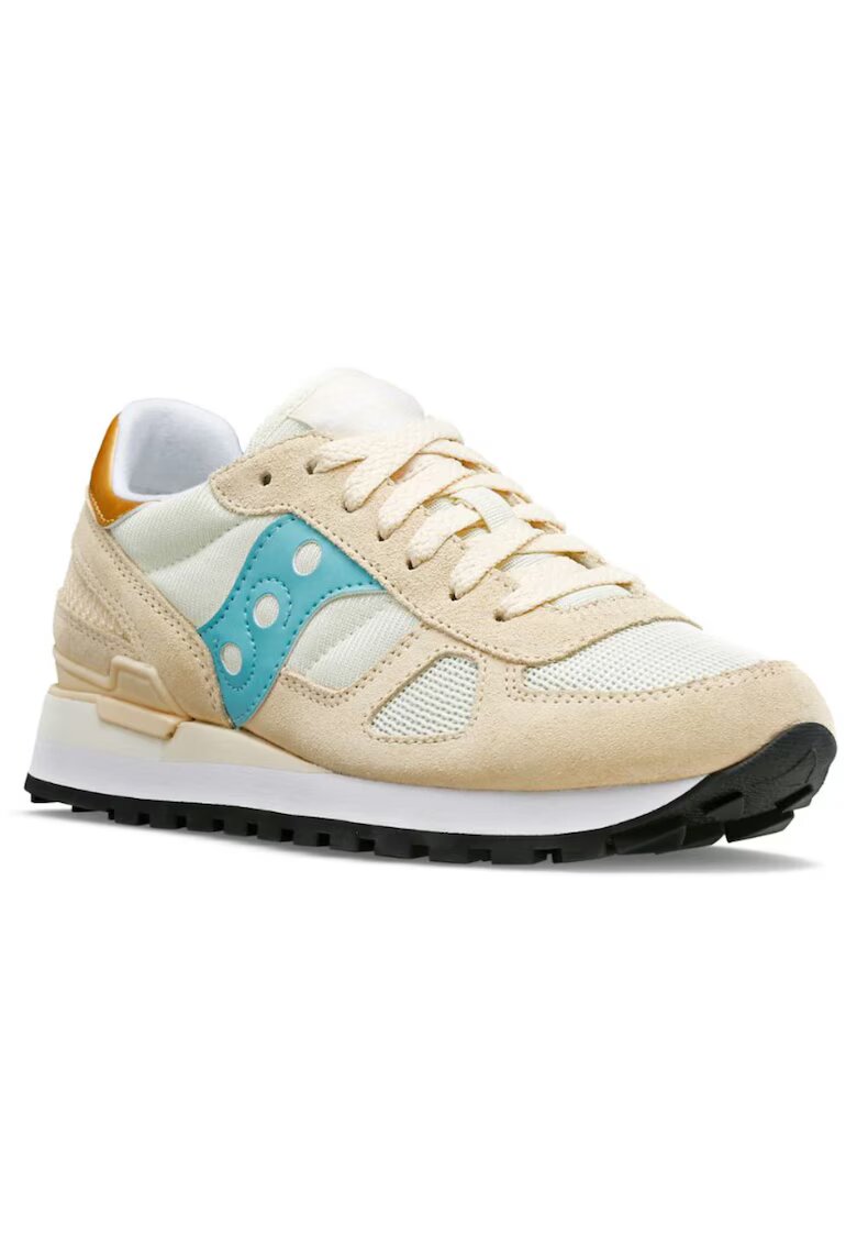Saucony Дамски маратонки - Shadow - бежова естествена кожа