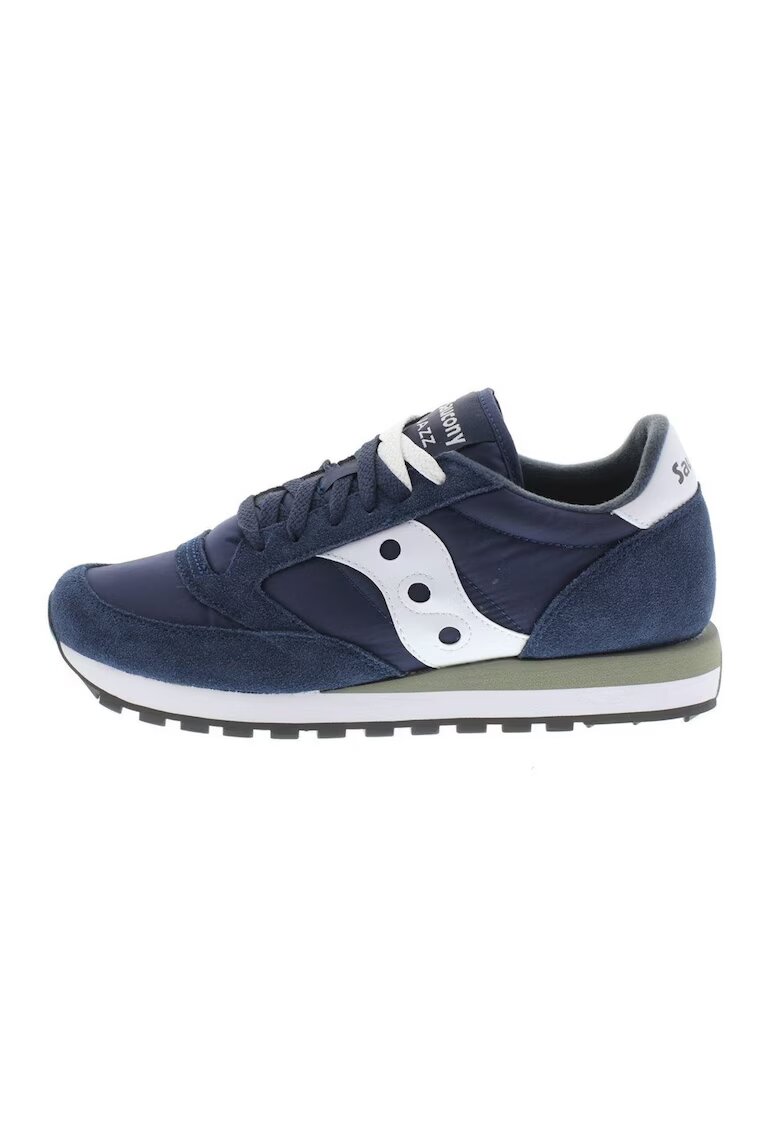 Saucony Оригинални мъжки обувки Jazz естествена кожа тъмносини