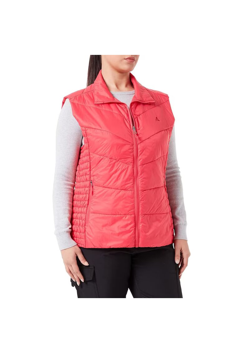Schöffel Дамски елек Schoffel Zipin! Valgrance - розов - 100% найлон - синтетичен пълнеж - без качулка