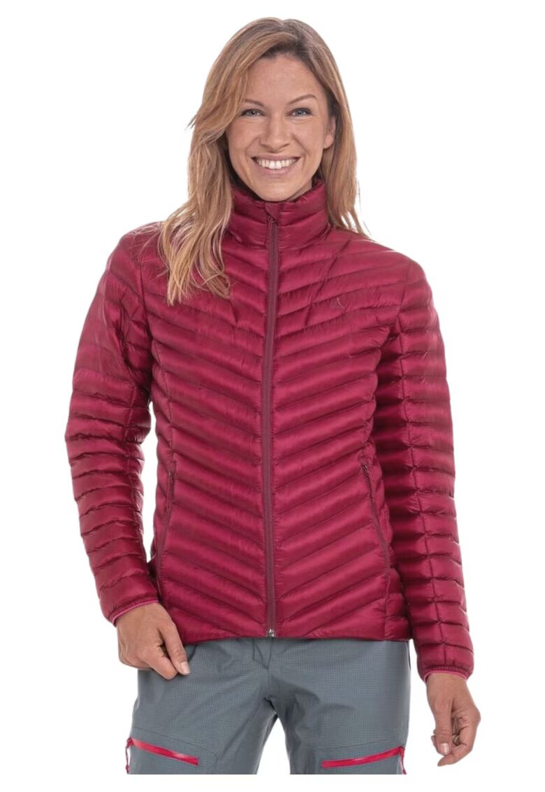Schöffel Дамско яке Schoffel - термо - бордо - полиестер - с технологии PrimaLoft и Pertex