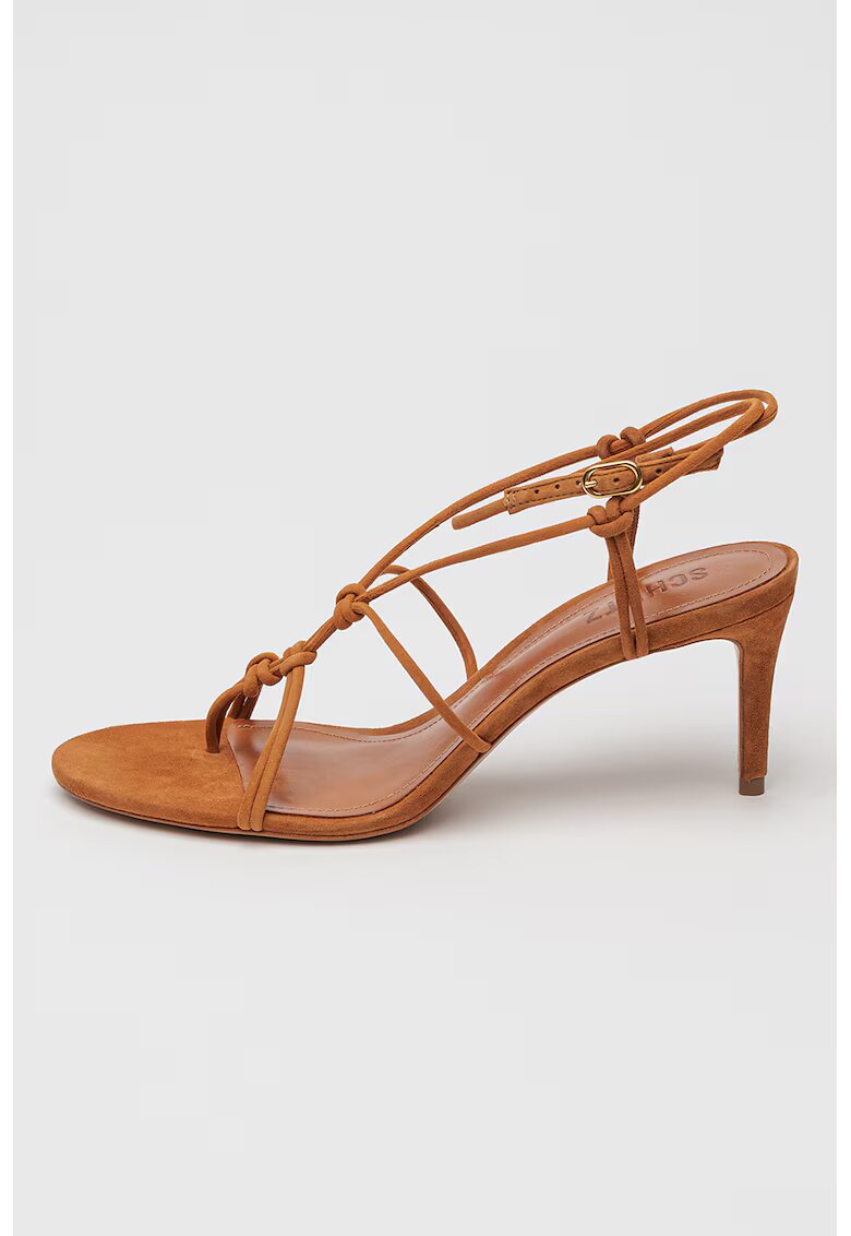 Schutz Кожени сандали Abria - Карамел