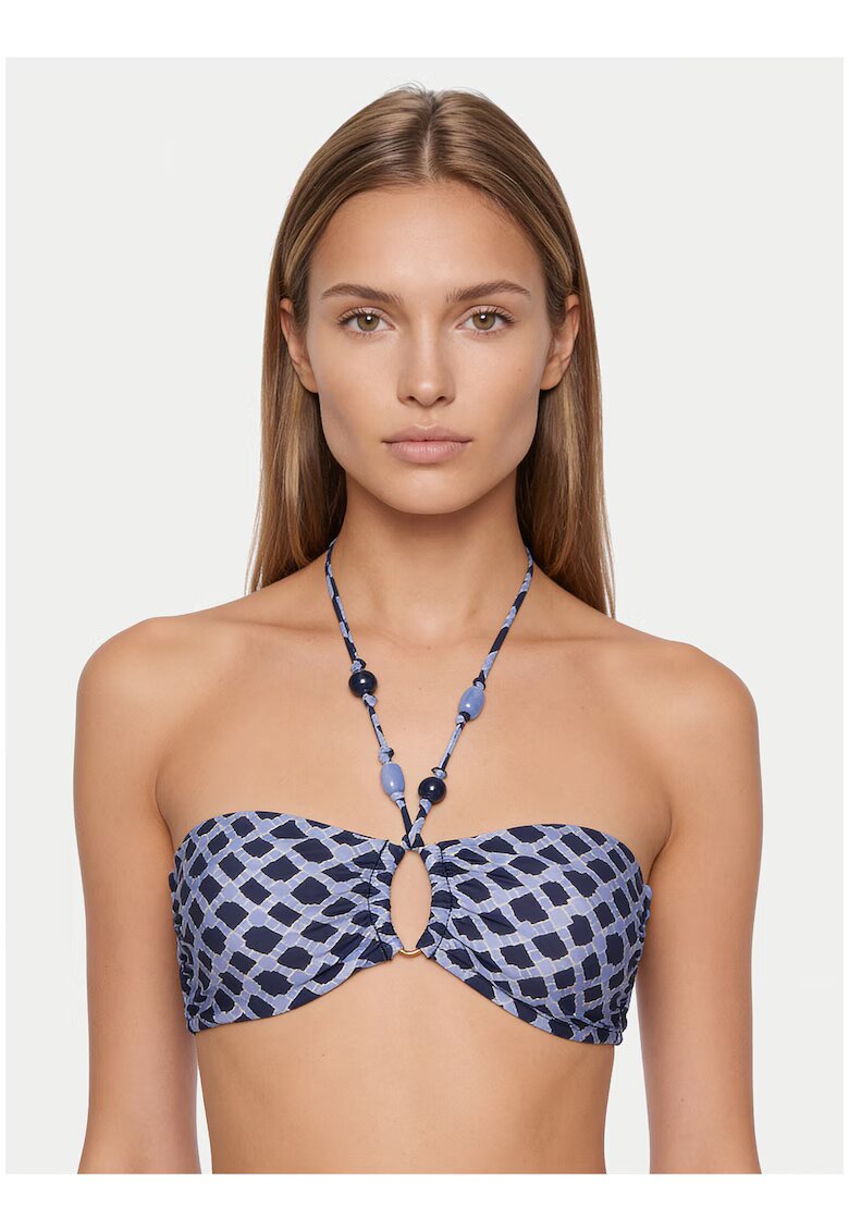 SEAFOLLY Дамски топ за бикини - - синтетичен материал - графичен принт
