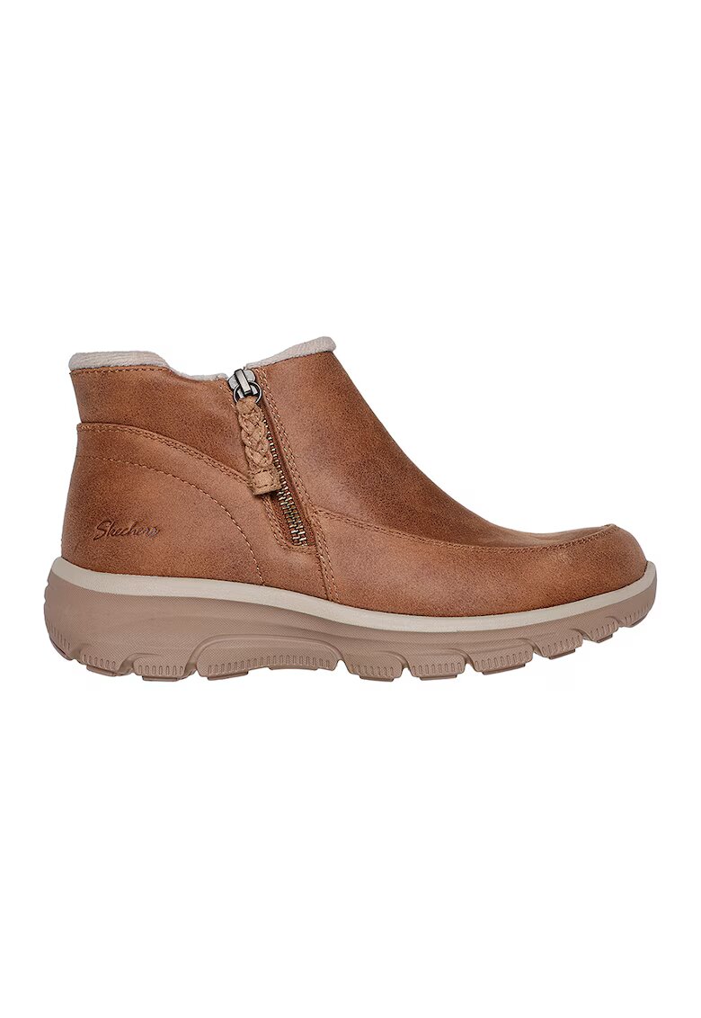 Skechers Боти Easy Going с цип - Карамел