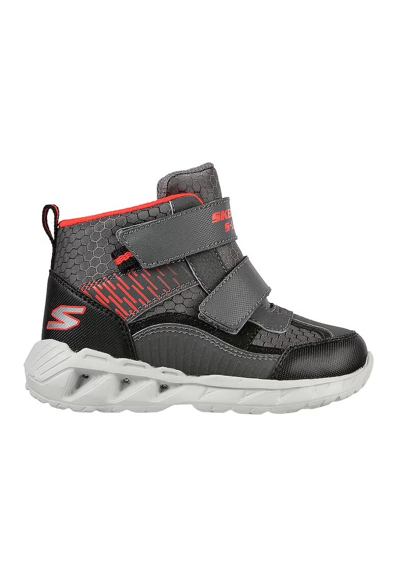 Skechers Боти Magna-Lights Frosty Fun с велкро - Кралско Синьо - Оранжев/Тъмносин