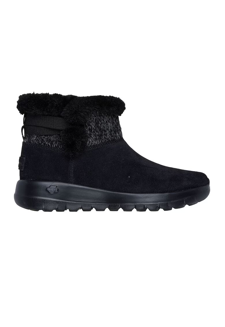 Skechers Боти On-The-Go с велур и текстил