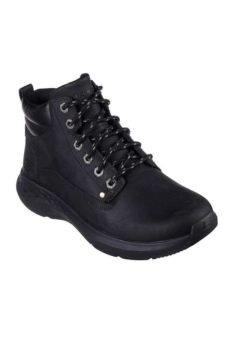 Skechers Боти Parson от кожа и еко кожа
