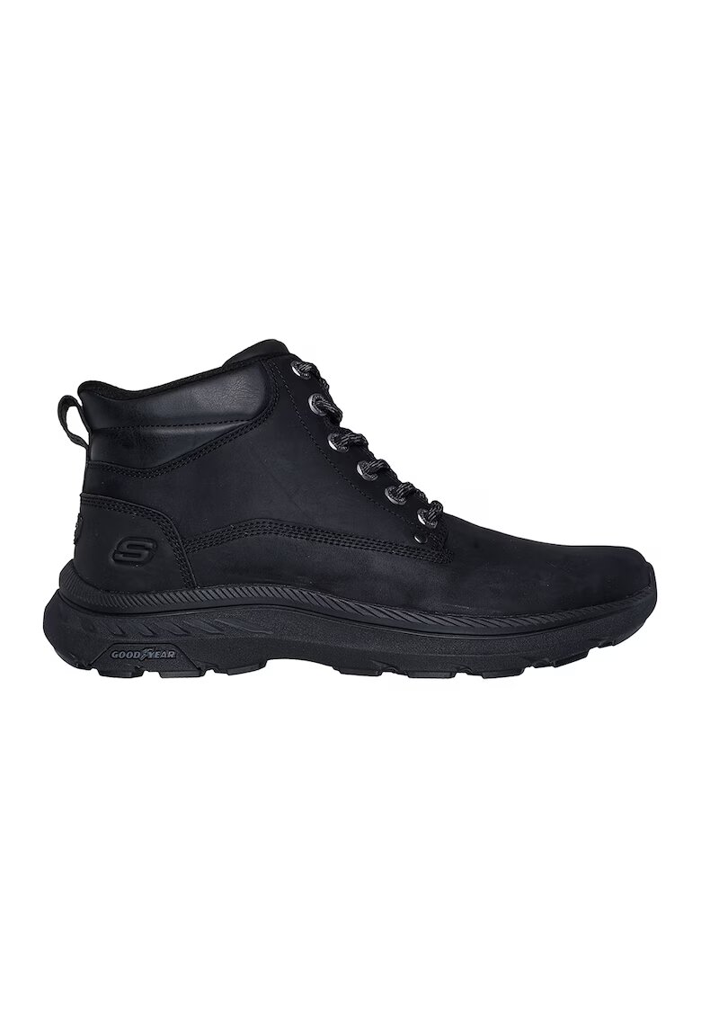Skechers Боти Pollard - Waylo тип Slip-Ins с кожа