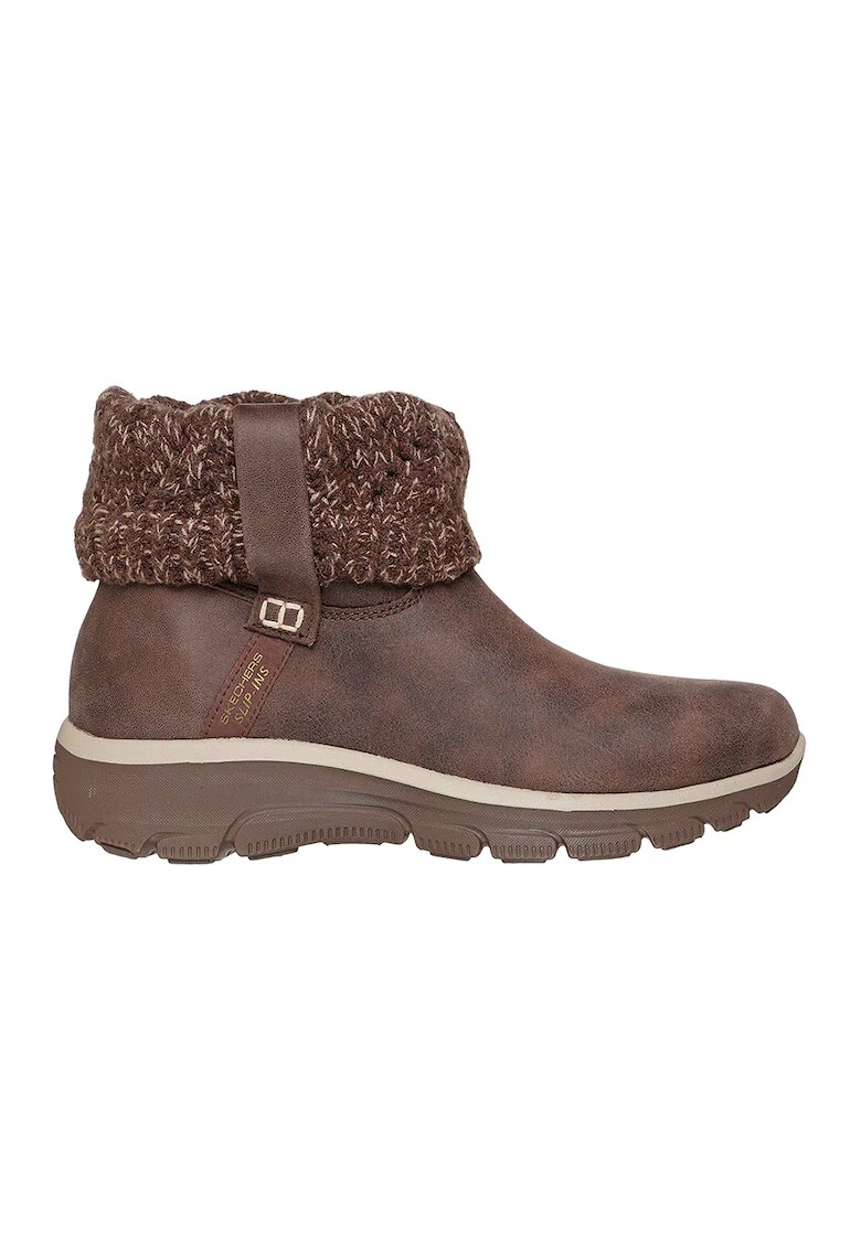 Skechers Боти Slip-in от еко кожа