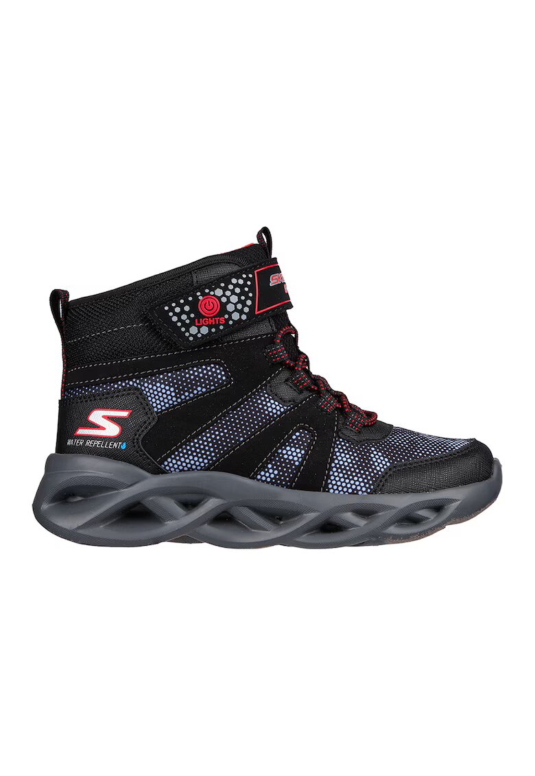 Skechers Боти Twisted -Brights- Zerrix - Червен/Черен