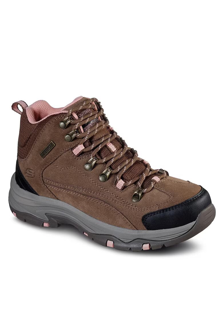 Skechers Дамски боти Trego Alpine Trail 1 - естествена кожа