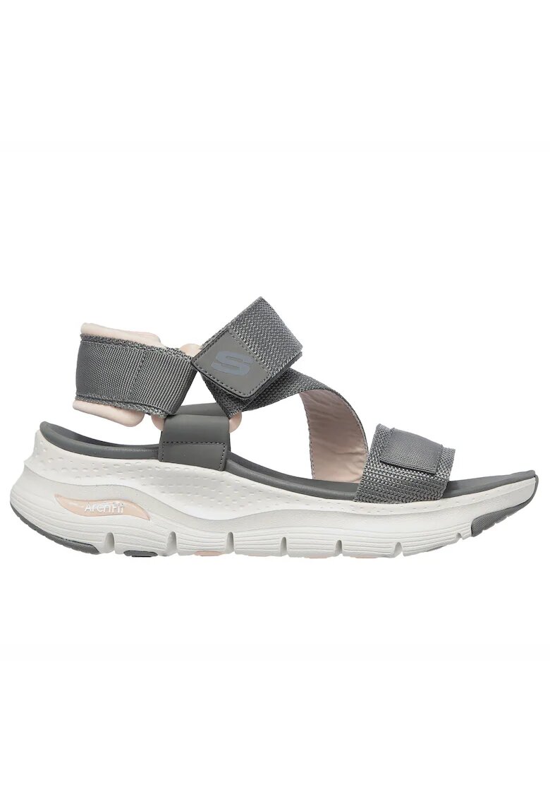 Skechers Дамски сандали ARCH FIT POP RETRO 119246 СИВО/РОЗОВО