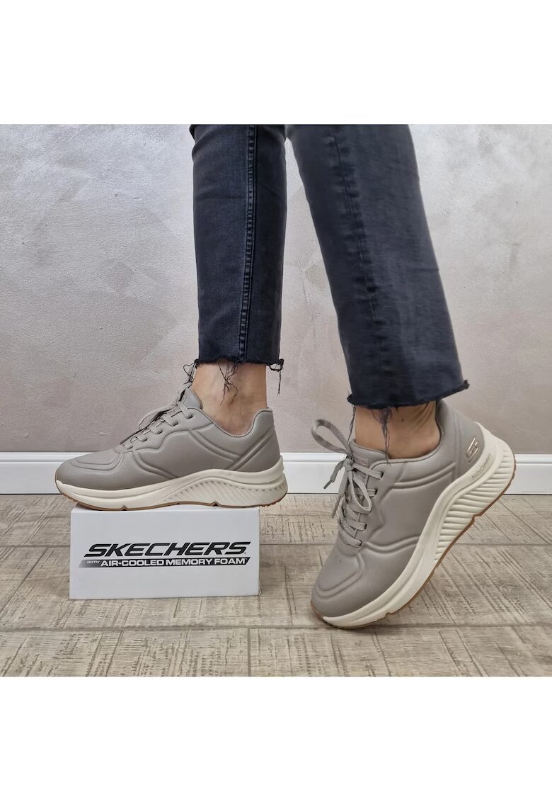 Skechers Дамски спортни обувки Bobs Arch Comfort - бежови