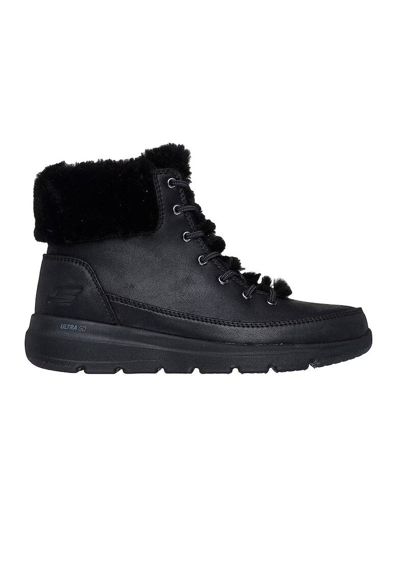 Skechers Кожени боти On-The-Go