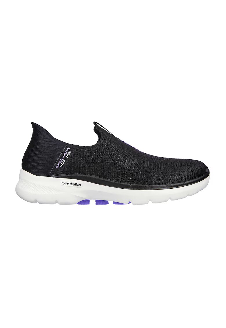 Skechers Маратонки - Go Walk 6 Fabulous View Slipins 124569-NVY - тъмносини