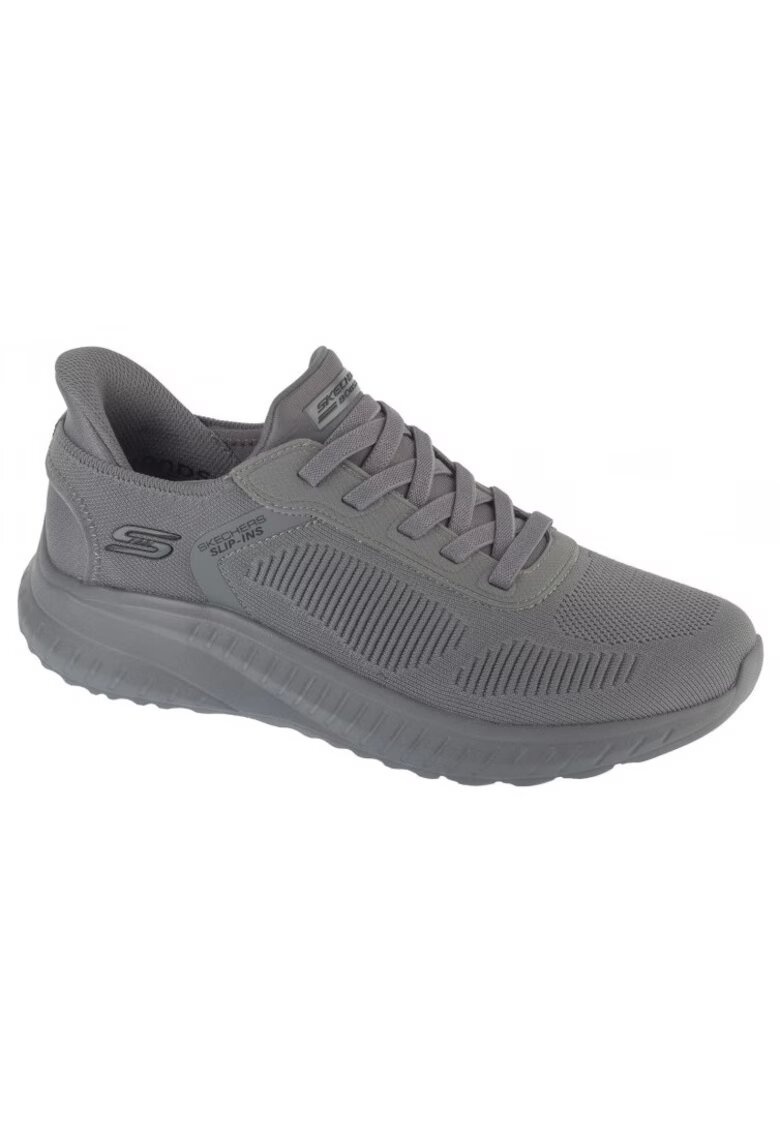 Skechers Мъжки спортни обувки - BOBS Squad Chaos - сиви - текстил