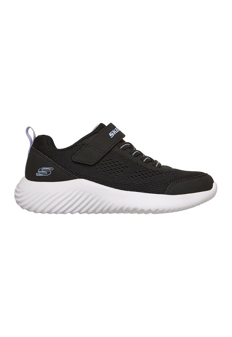 Skechers Мрежести спортни обувки Bounder Free And Easy с велкро - Черен/Виолетов