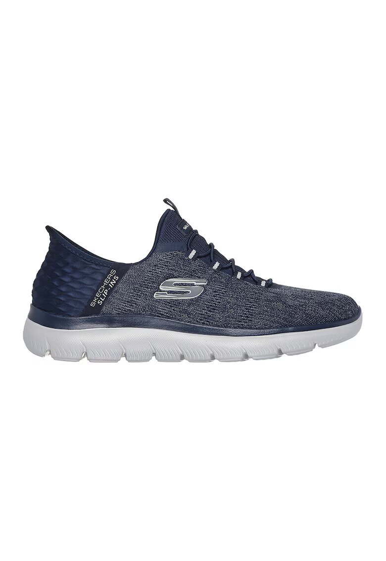 Skechers Мрежести спортни обувки с лого