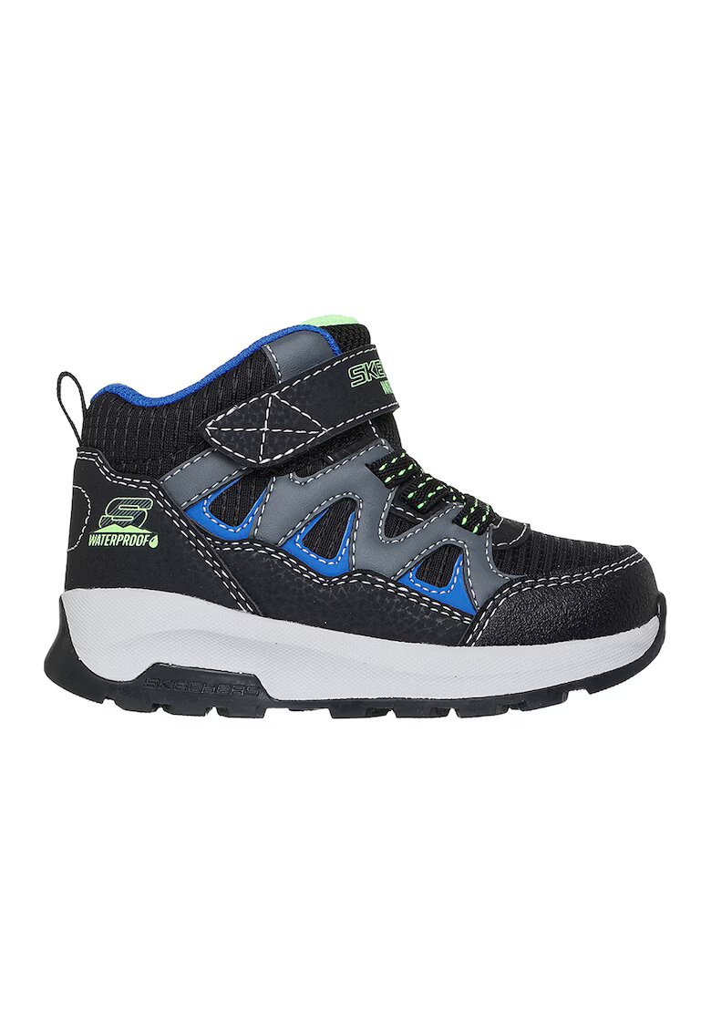 Skechers Непромокаеми боти Storm Blazer - Зелен/Черен/Сив
