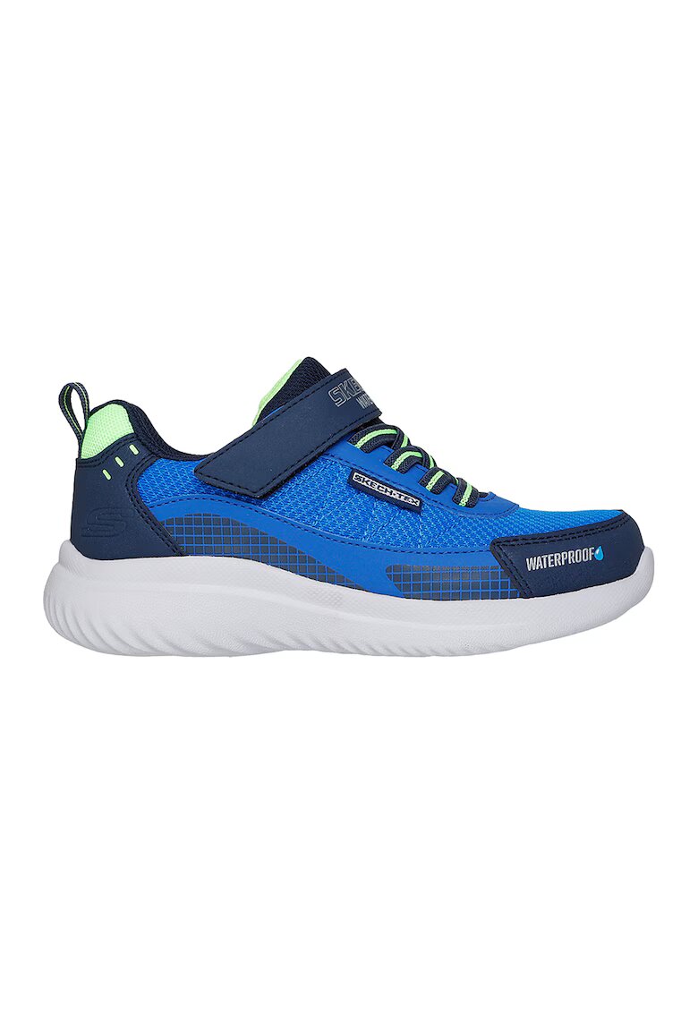 Skechers Непромокаеми мрежести спортни обувки Bounder 2.0 Aqua Pace с велкро - Черен/Сив
