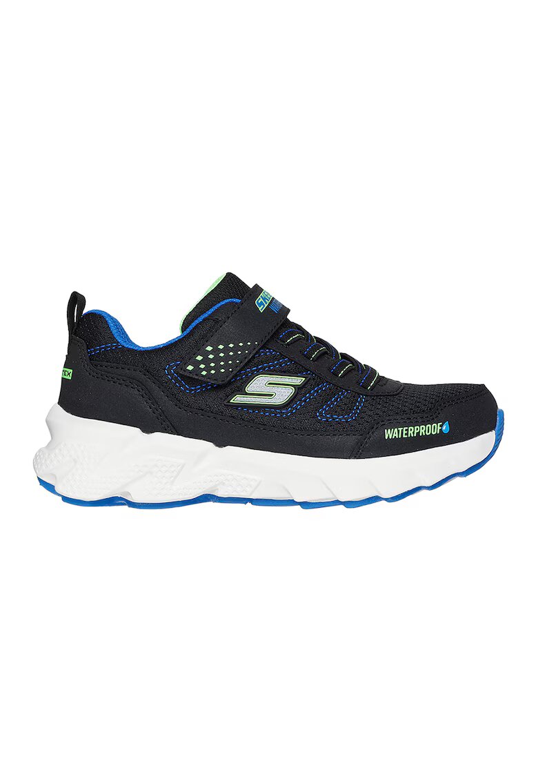 Skechers Непромокаеми мрежести спортни обувки Elite Sport Tread - Оранжев/Тъмносин