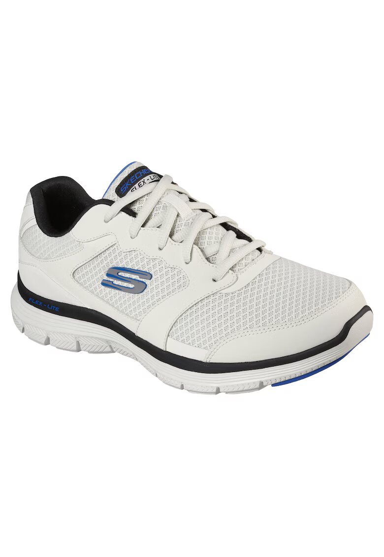 Skechers Обувки Мрежести - Бели