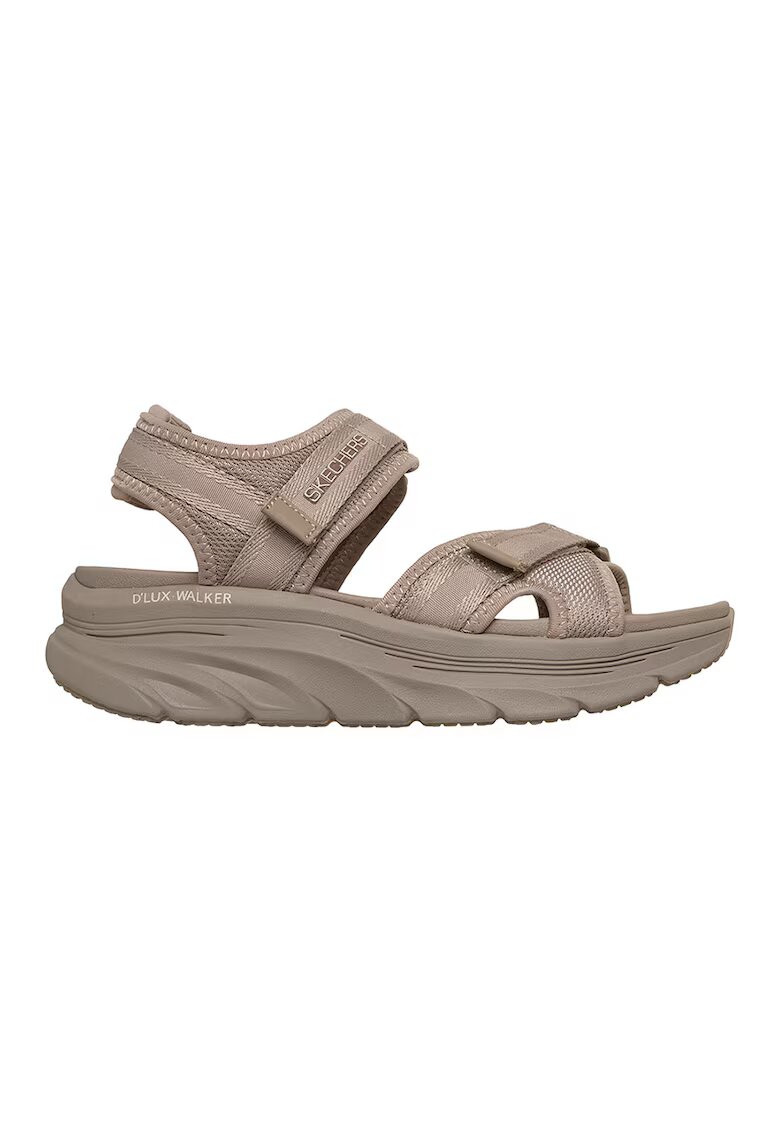 Skechers Скосени сандали D'Lux Walker с велкро
