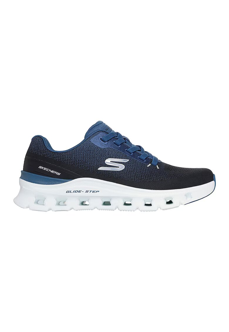 Skechers Спорни обувки Glide-Step Pro Waverra с нисък профил - Бордо/Светло кафяво