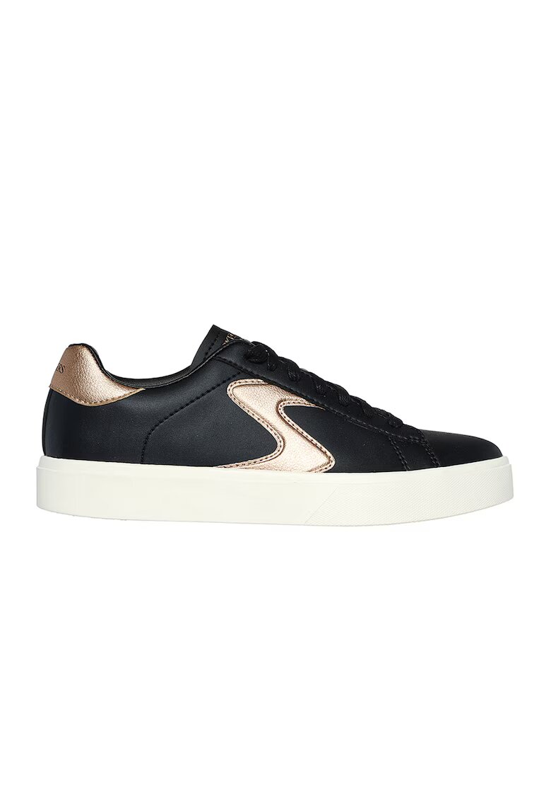Skechers Спортни обувки Eden LX от еко кожа - Бял/Златист