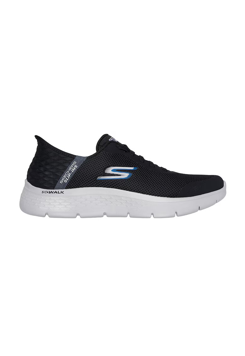Skechers Спортни обувки GO WALK® Flex с лесно обуване - Черен/Прашно синьо