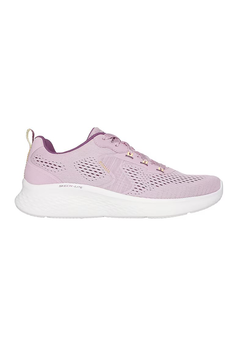 Skechers Спортни обувки Lite Pro с нисък профил - Бял/Оранжев