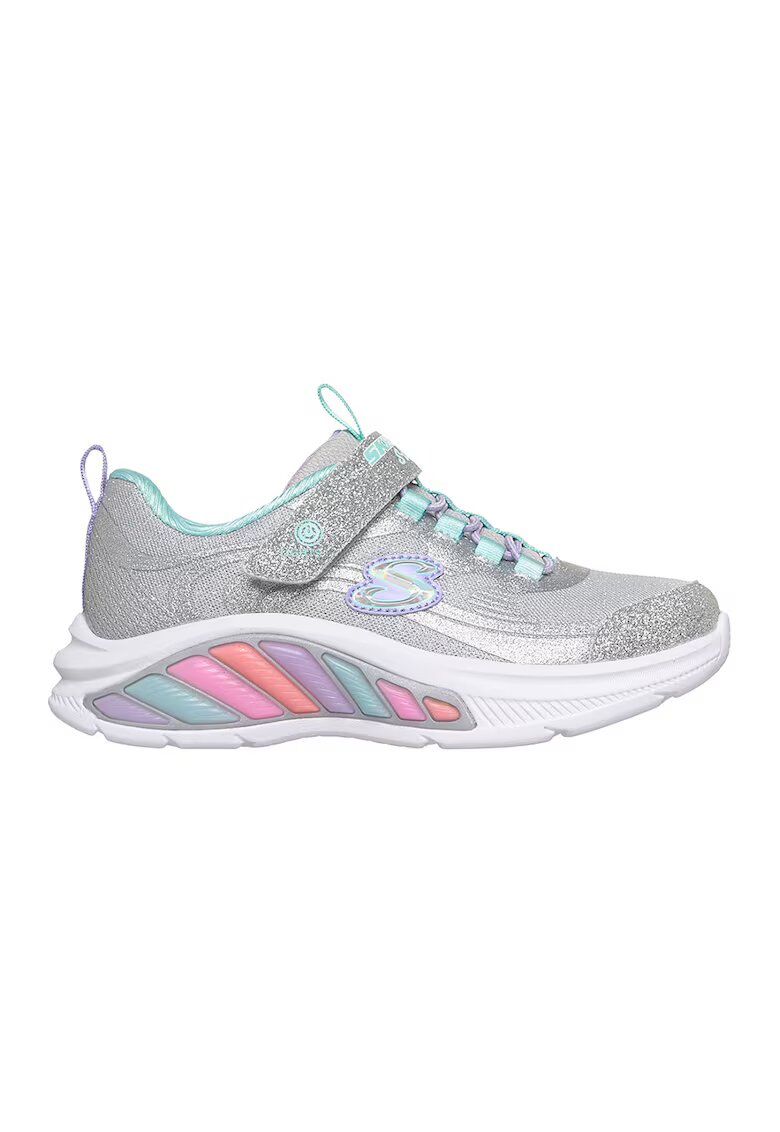 Skechers Спортни обувки Rainbow Cruisers - Glitzy Glo с LED светлини - Светлорозов/Пастелнорозов