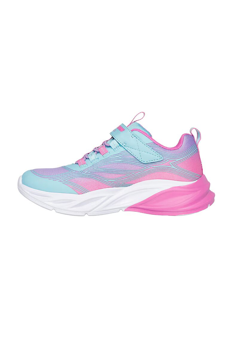Skechers Спортни обувки S-Lights Cosmic Glow с LED светлини - Тъмносин/Пастелнорозов/Бял