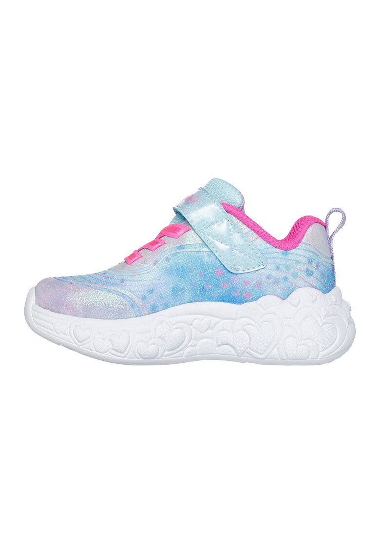 Skechers Спортни обувки с шарка и брокат